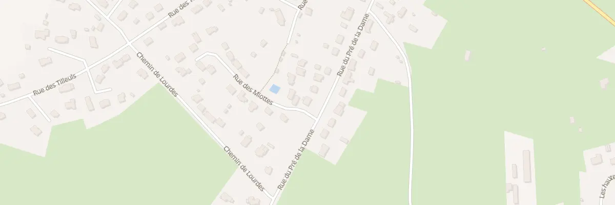Plan du 38 Rue du Pré de la Dame à Férel