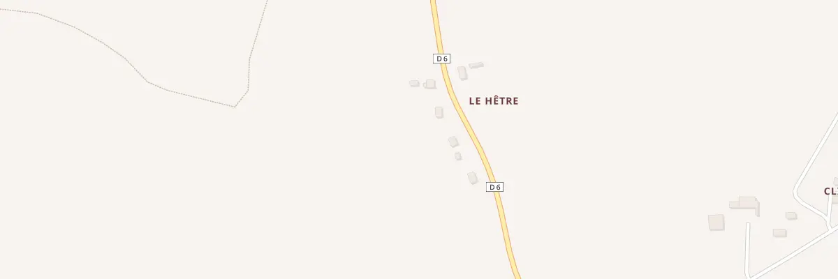 Plan du 6 Le Hetre à Illifaut