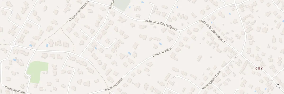 Plan du 45 Rte de Nérac à La Baule-Escoublac