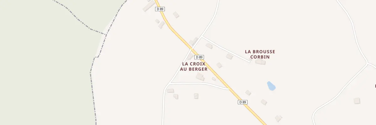 Plan du 5125 La Croix au Berger à Landébia