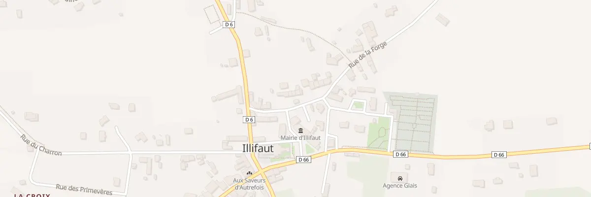 Plan du 8 Rue de la Forge à Illifaut