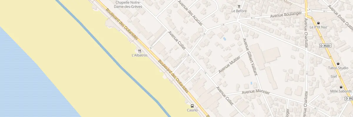 Plan du 114 Bd Oceanides à Pornichet