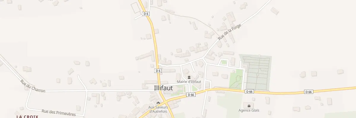 Plan du 6 Rue de la Forge à Illifaut