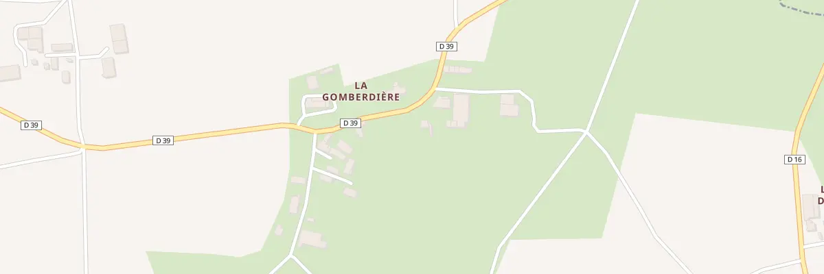 Plan du 10 La Gomberdière à Rouillac