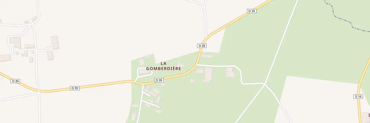 Plan du 19 La Gomberdière à Rouillac