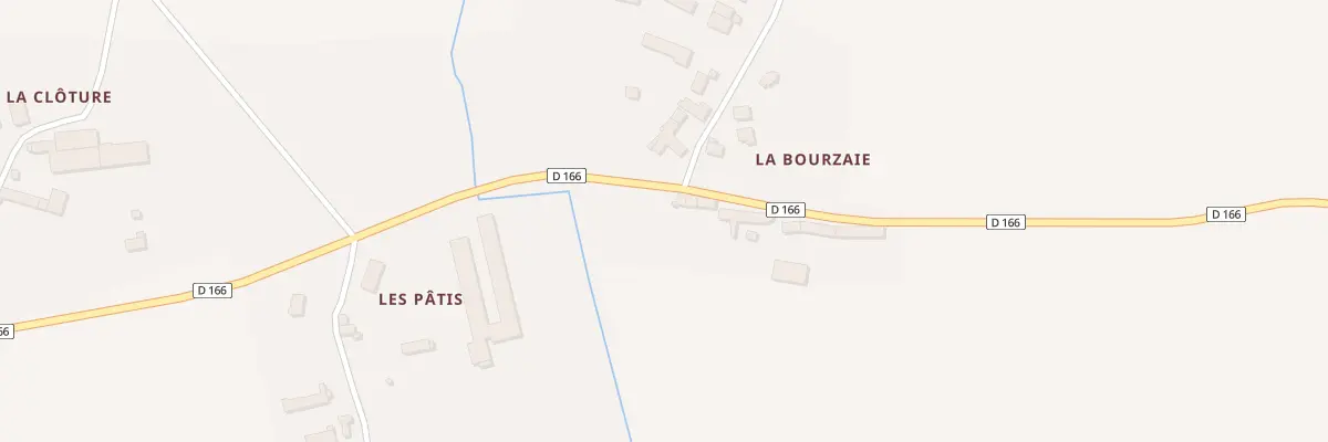 Plan du 5063 Bande de la Bourzaie à Caro