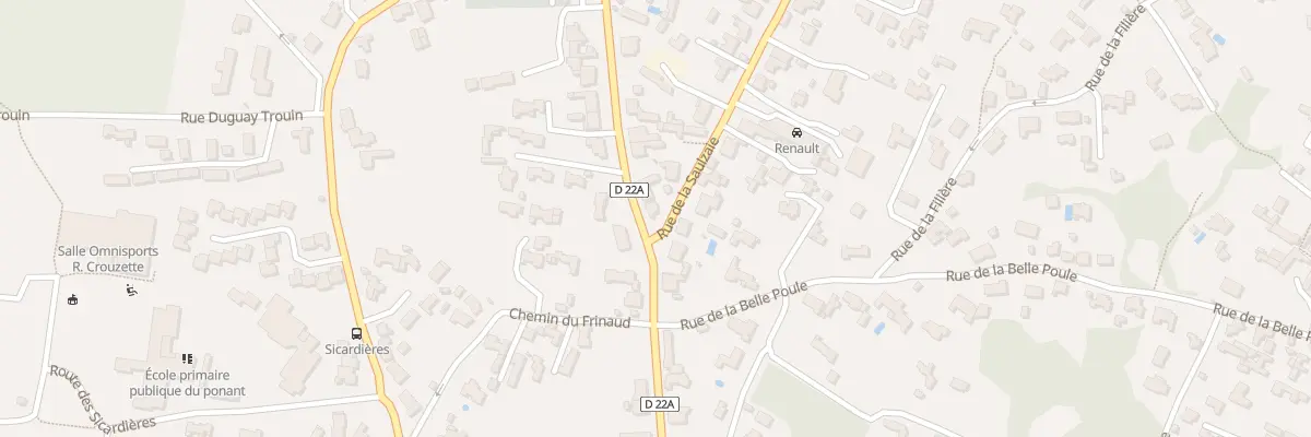 Plan du 65 Rue jean yole à L’Île-d’Yeu