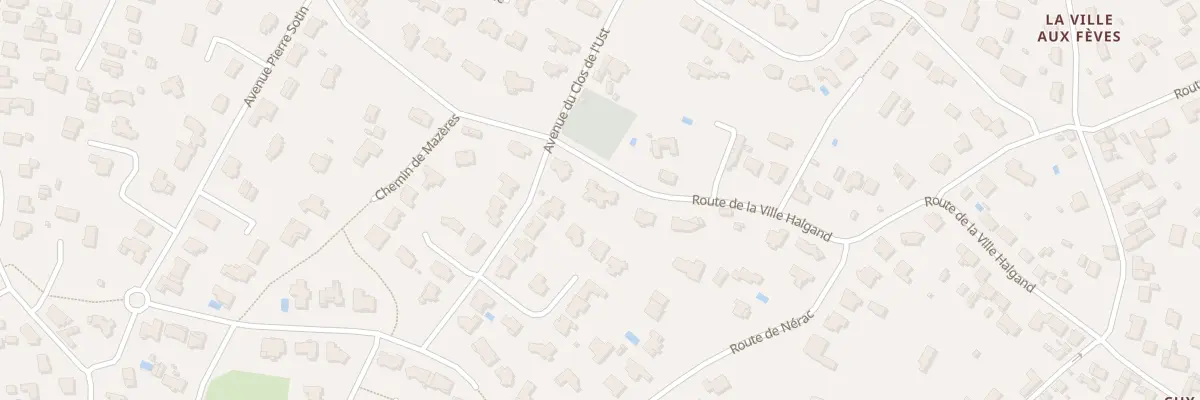 Plan du 34B Rte de la Ville Halgand à La Baule-Escoublac