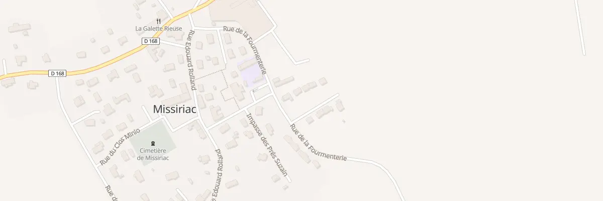 Plan du 3 Res Ferme de Lourmes à Missiriac