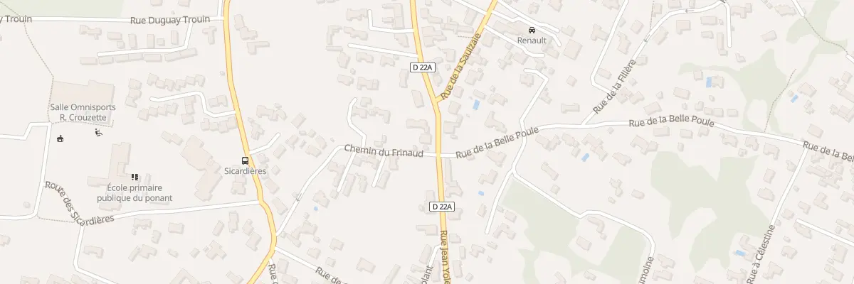 Plan du 64 Rue jean yole à L’Île-d’Yeu