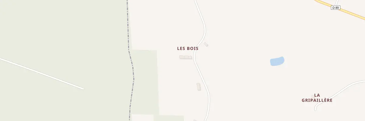 Plan du 5131 Les Bois à Landébia