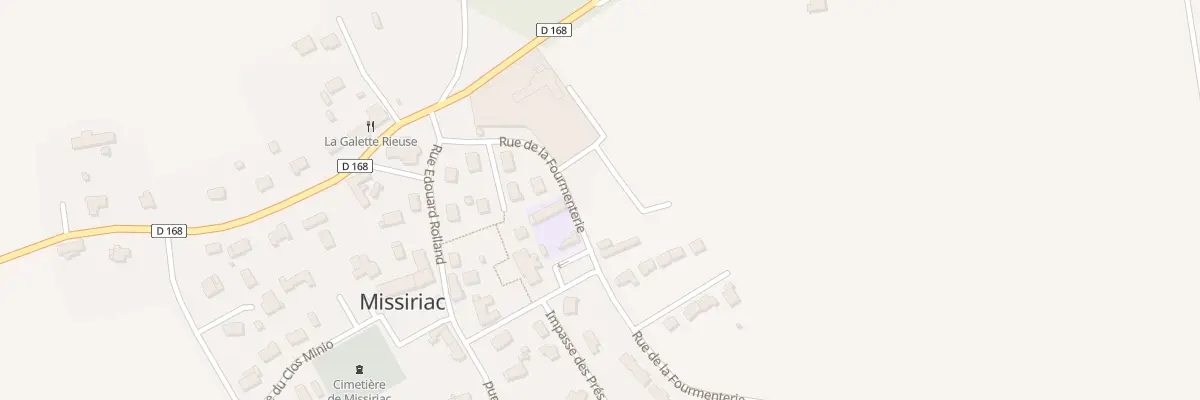 Plan du 4 Rue des Ballons Perdus à Missiriac