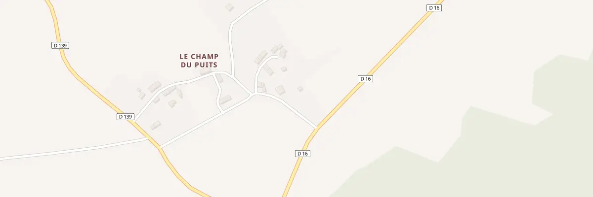 Plan du 31 Le Champ du Puits à Rouillac