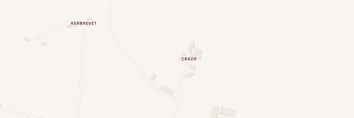 Plan du 5520 Crazo à Limerzel