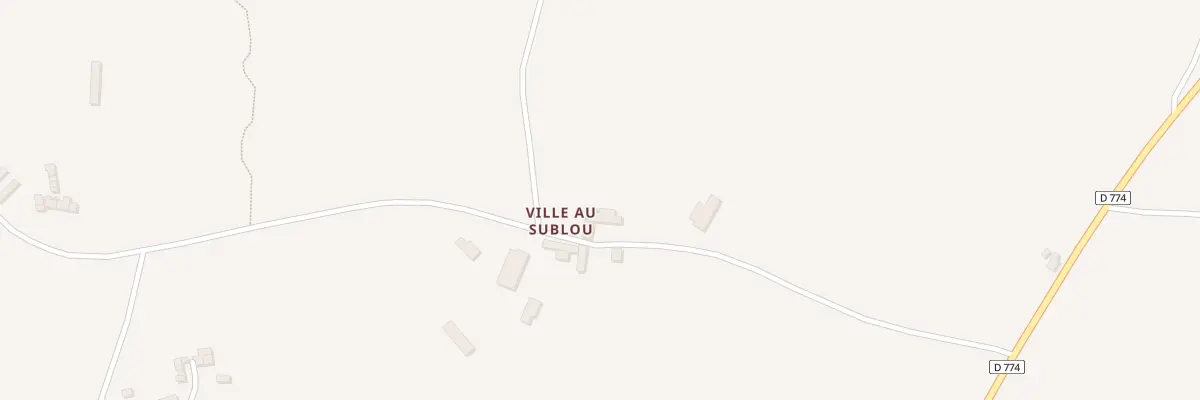 Plan du 5741 Ville au Sublou à Malansac