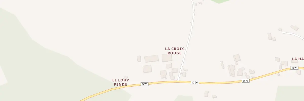Plan du 5030 La Croix Rouge à Grâces