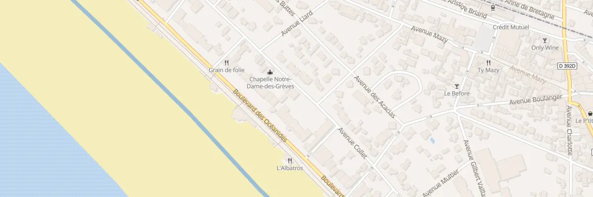 Plan du 130B Bd Oceanides à Pornichet