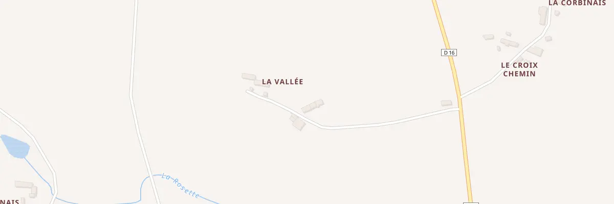 Plan du 7 Le Val de Jugon à Éréac