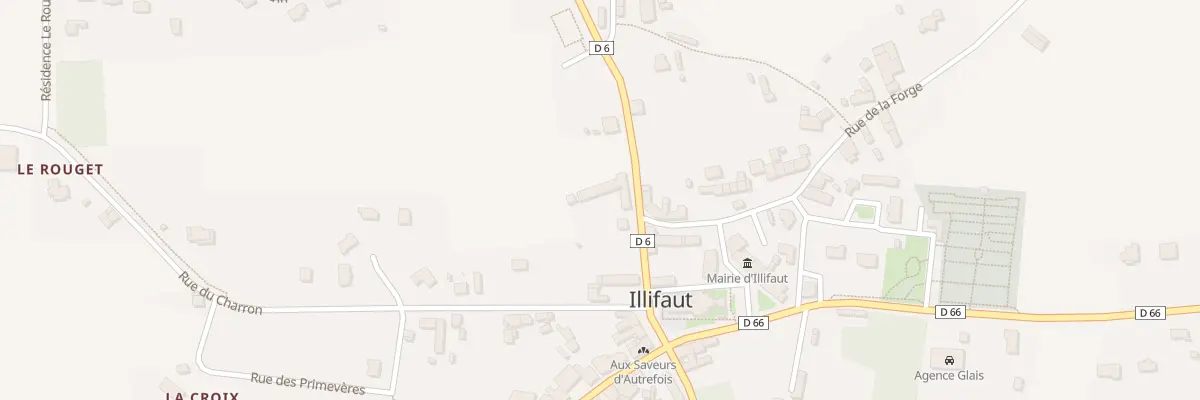 Plan du 6 Rue du Stade à Illifaut