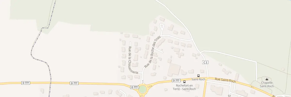 Plan du 9 Rue de la Roche des Trois à Rochefort-en-Terre