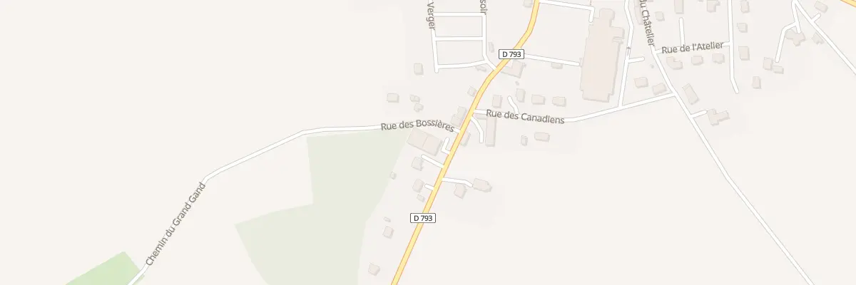 Plan du 40 Rue de Brocéliande à Éréac