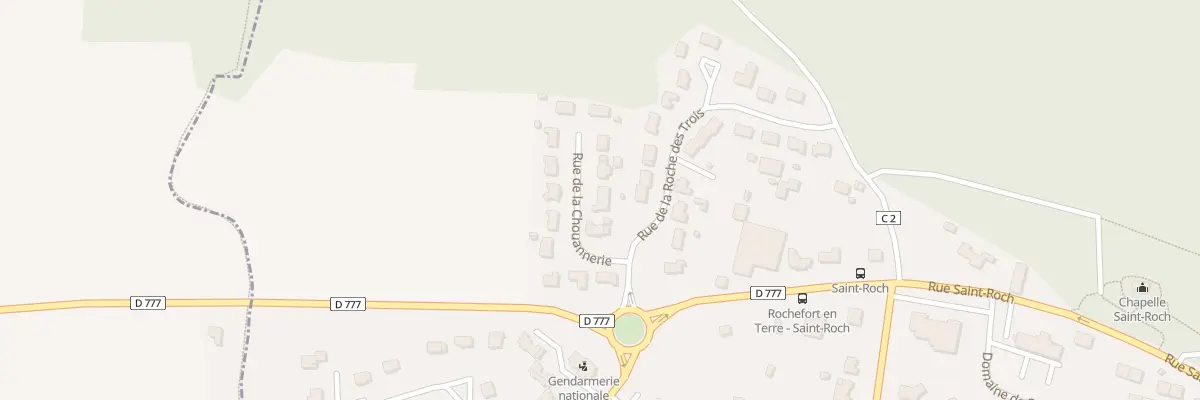 Plan du 4 Rue de la Chouannerie à Rochefort-en-Terre