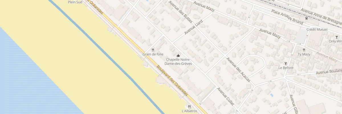 Plan du 142 Bd Oceanides à Pornichet