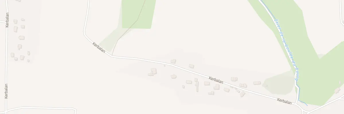 Plan du 30 Kerioche à Férel