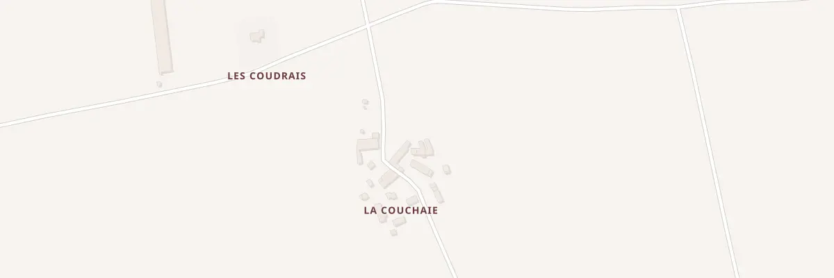 Plan du 6 La Couchaie à Saint-Brieuc-de-Mauron