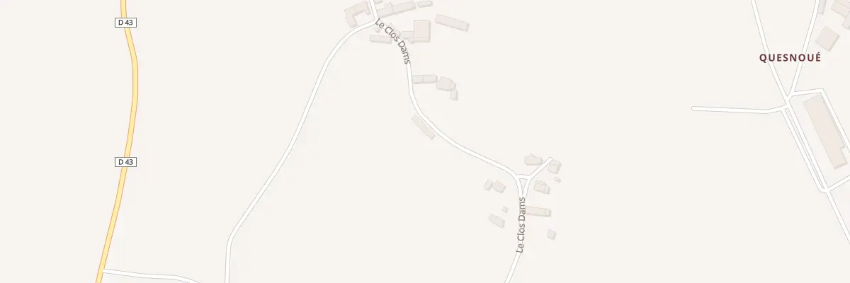 Plan du 8 Le Clos Dams à Pléboulle