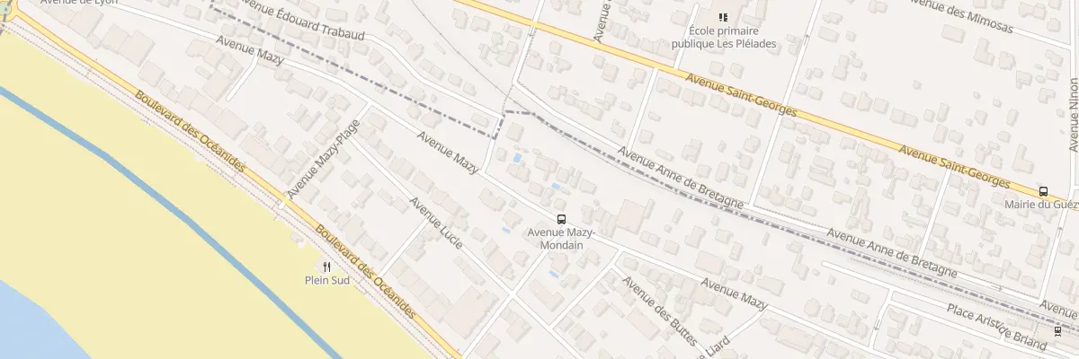 Plan du 51 Av de Mazy à Pornichet
