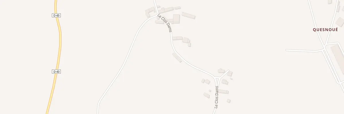 Plan du 6 Le Clos Dams à Pléboulle