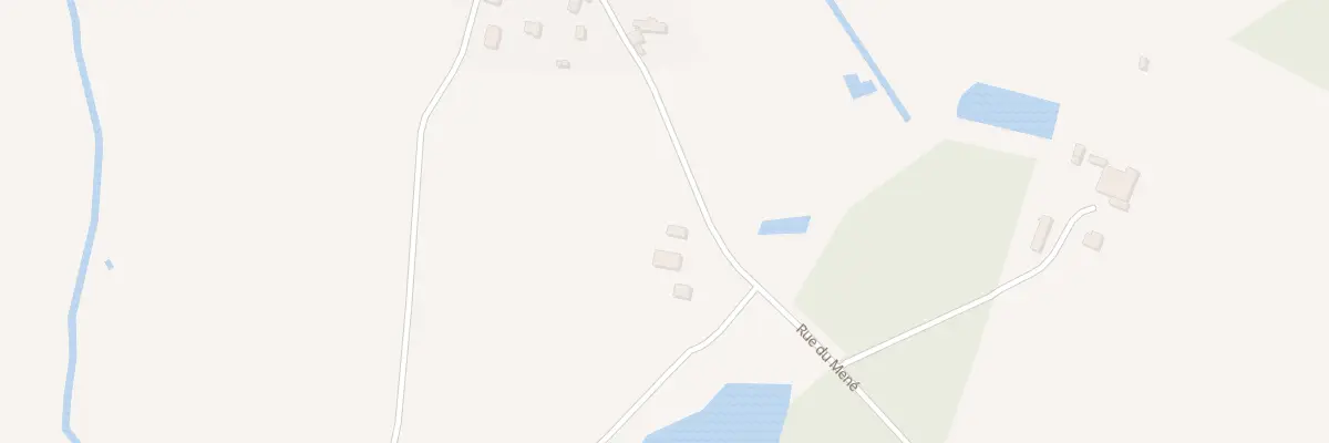 Plan du 54 Rue du Mené à Guérande