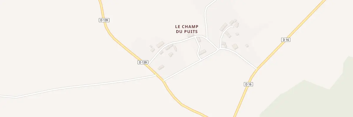 Plan du 28 Le Champ du Puits à Rouillac