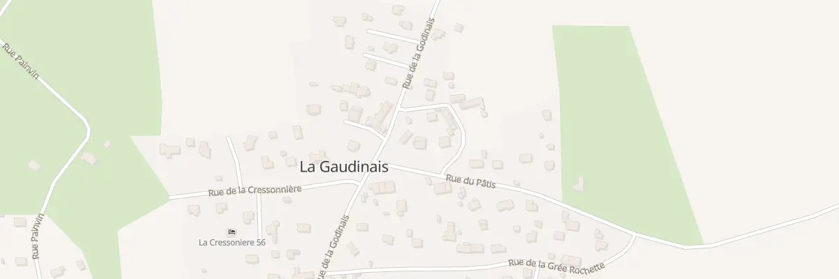 Plan du 1 Rue du Patis à Missiriac
