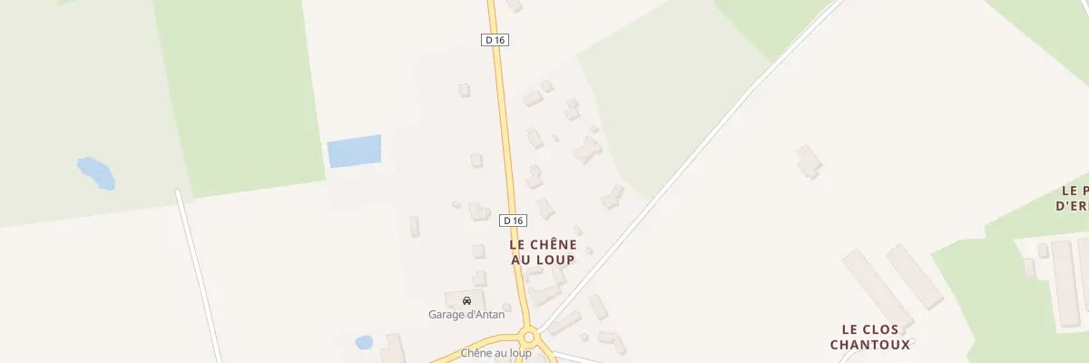 Plan du 30 Le Chêne au Loup à Plédéliac