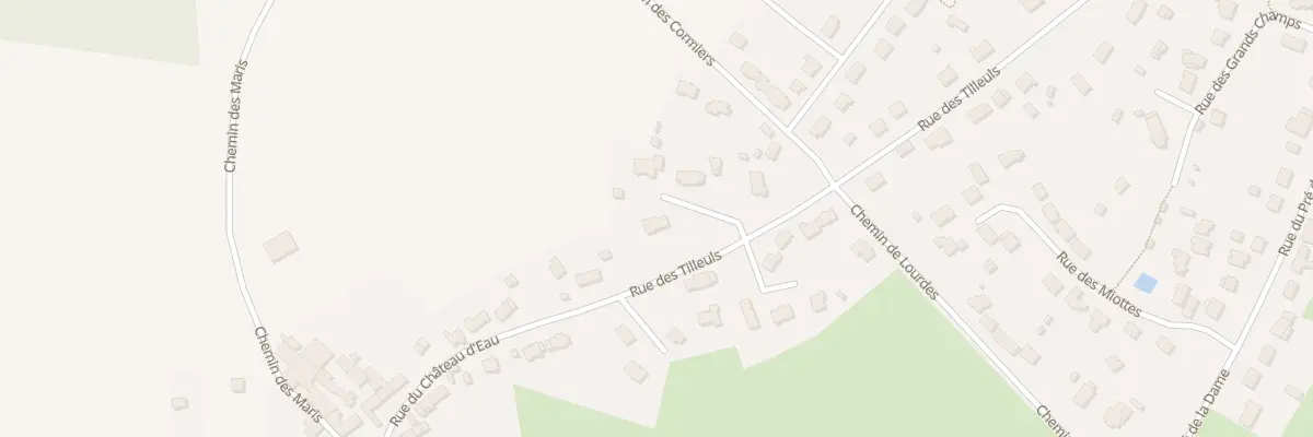 Plan du 24 Rue des Tilleuls à Férel