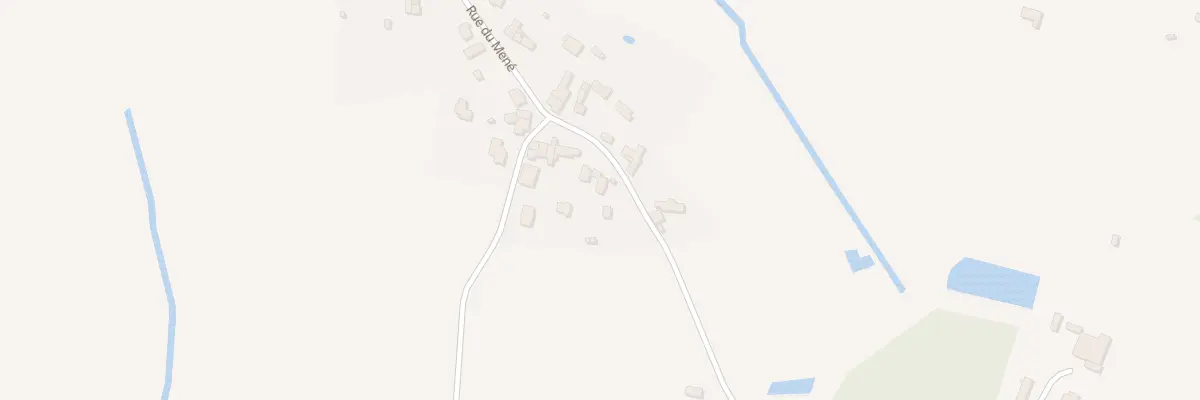 Plan du 46 Rue du Mené à Guérande