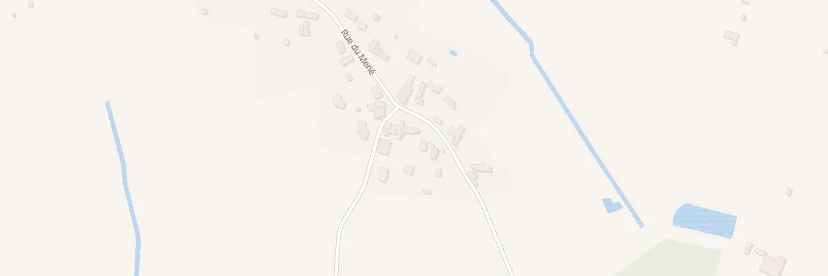 Plan du 44 Rue du Mené à Guérande