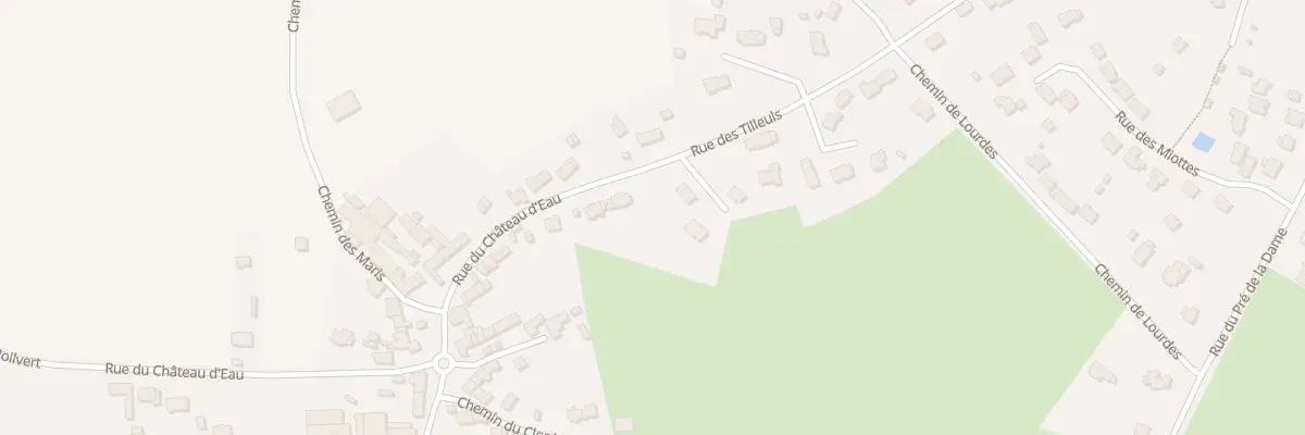 Plan du 1 Rue du Château d’Eau à Férel