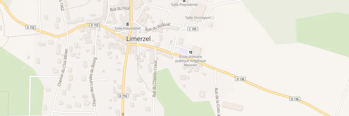 Plan du 16 Rue de la Métairie à Limerzel