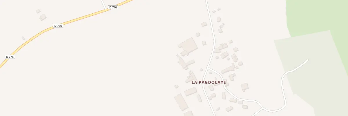 Plan du 12 La Pagdolaye à Missiriac