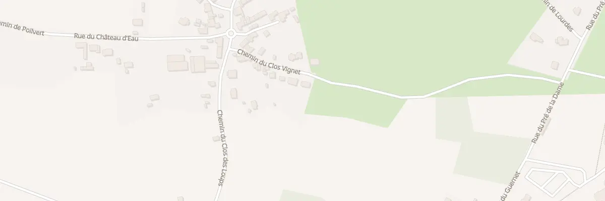 Plan du 16 Che du Clos Vignet à Férel