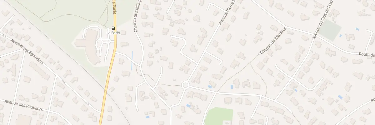 Plan du 22 Av Pierre Sotin à La Baule-Escoublac