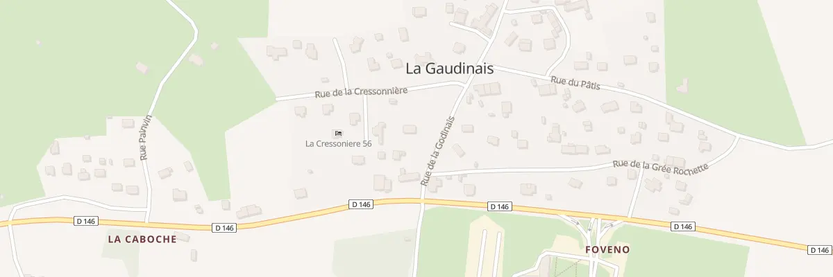Plan du 3 Rue de la Godinais à Missiriac