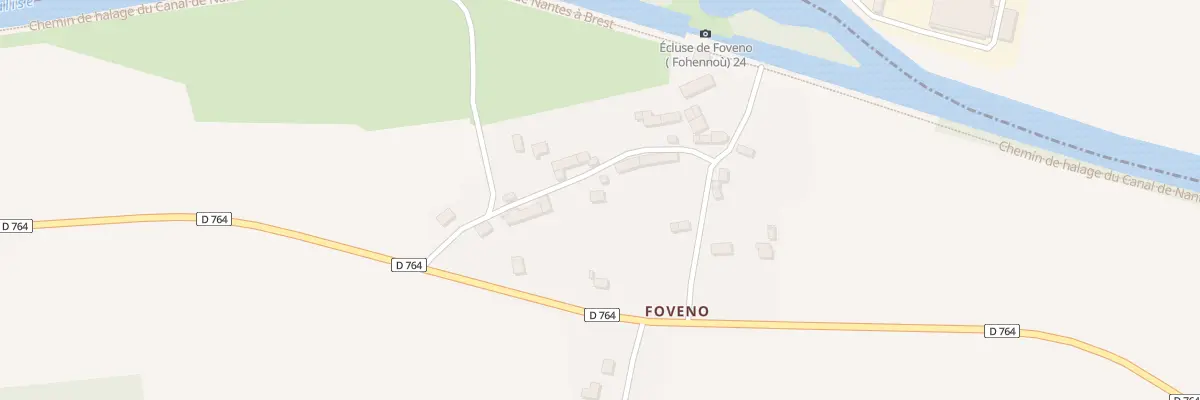 Plan du 5008 Fohenno à Saint-Congard