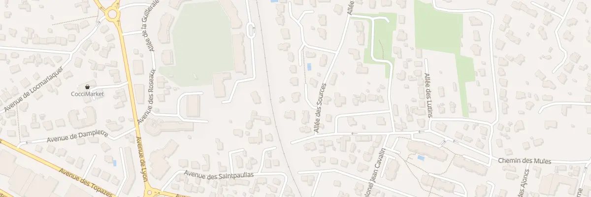 Plan du 3 All du Clos Margaut à La Baule-Escoublac