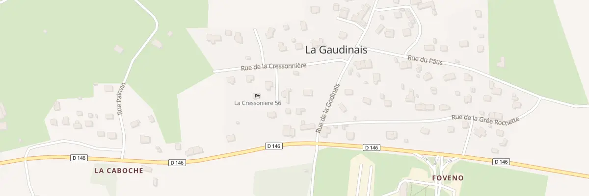 Plan du 4 Le Bas de la Noe à Missiriac