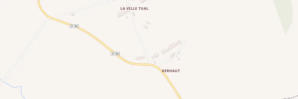 Plan du 2 Kerhaut à Saint-Brieuc-de-Mauron