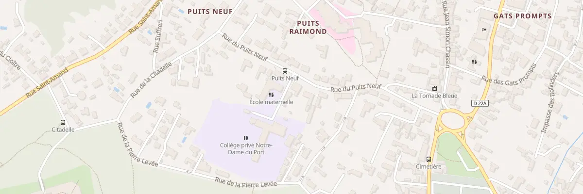 Plan du 47 Rue du puits neuf à L’Île-d’Yeu